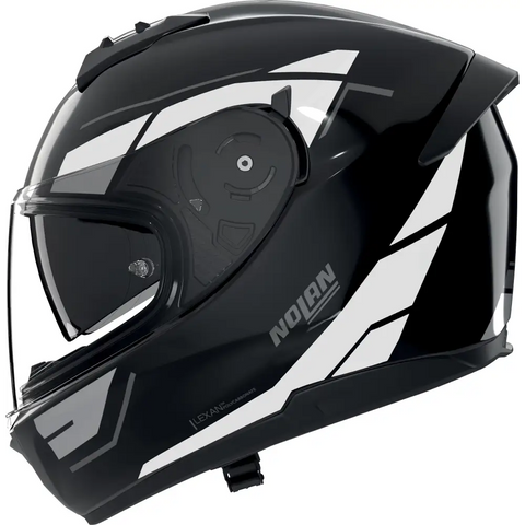 Casco Nolan N60-6 Sincrono 353 Black/White