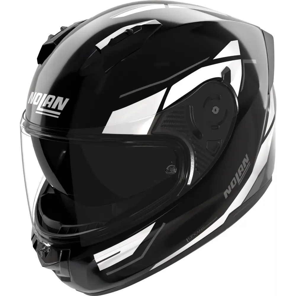 Casco Nolan N60-6 Sincrono 353 Black/White