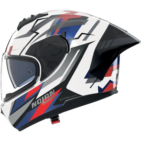 Casco Nolan N60-6 Sport Corsa 355 White/Blue/Red