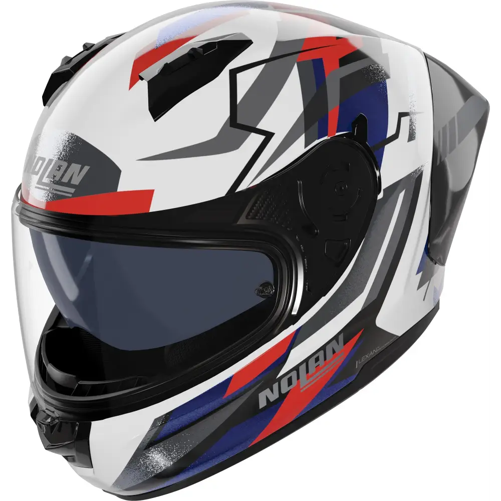 Casco Nolan N60-6 Sport Corsa 355 White/Blue/Red