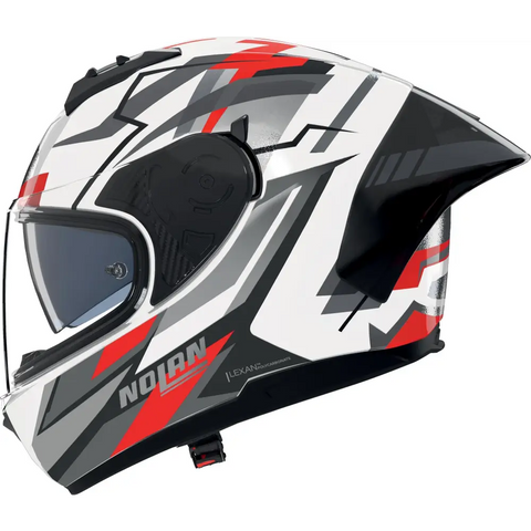 Casco Nolan N60-6 Sport Corsa 356 White/Black/Red