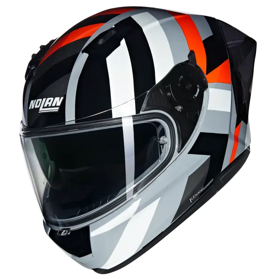 Casco Nolan N60-6 Sport Dinamico 345 Gray/Orange/Black