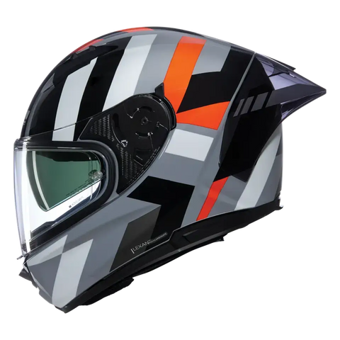 Casco Nolan N60-6 Sport Dinamico 345 Gray/Orange/Black