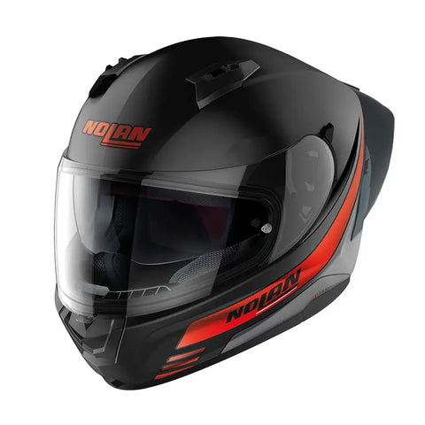 Casco Nolan N60-6 Sport Outset Flat Black/Red