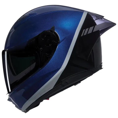 Casco Nolan N60-6 Sport Verniciatura Speciale 346 Deep Blue/Black/Silver