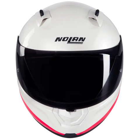 Casco Nolan N60-6 Sport Verniciatura Speciale 347 Pearl/Black/Orange