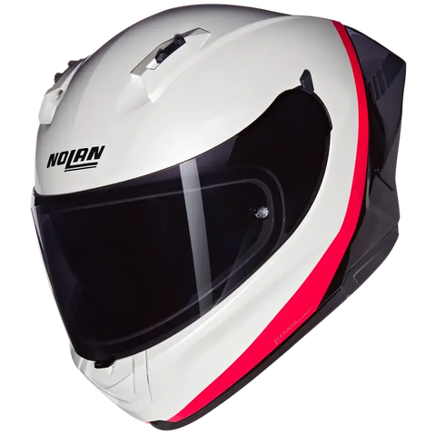 Casco Nolan N60-6 Sport Verniciatura Speciale 347 Pearl/Black/Orange