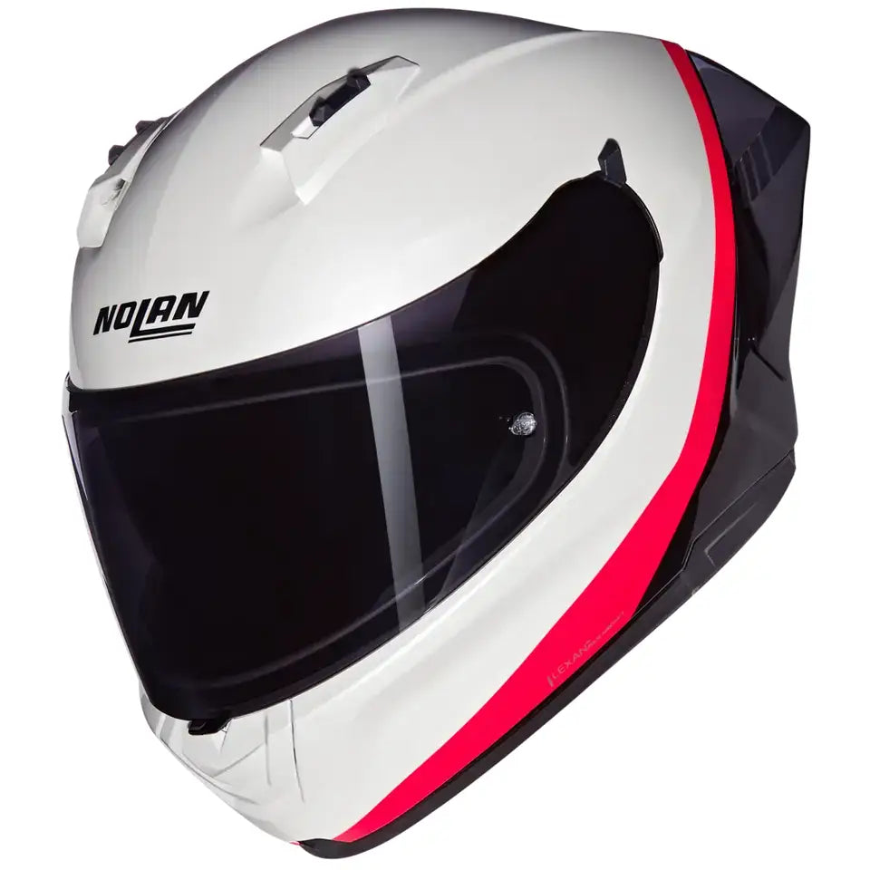 Casco Nolan N60-6 Sport Verniciatura Speciale 347 Pearl/Black/Orange