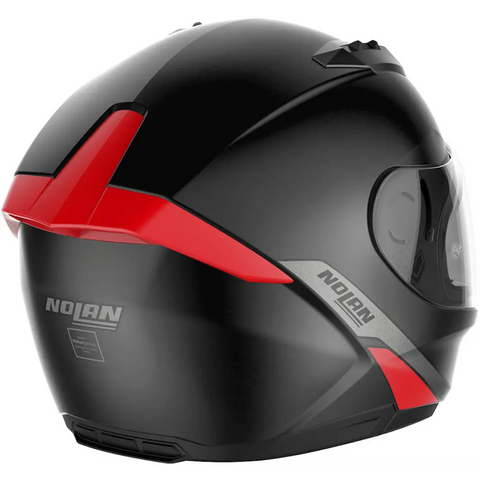 Casco Nolan N60-6 Staple Flat Black/Red