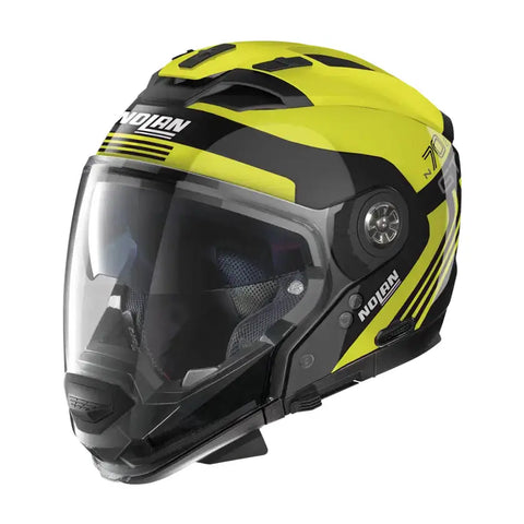 Casco Nolan N70-2 GT Jetpack N-COM ECE 22-06 Glossy Black/Yellow