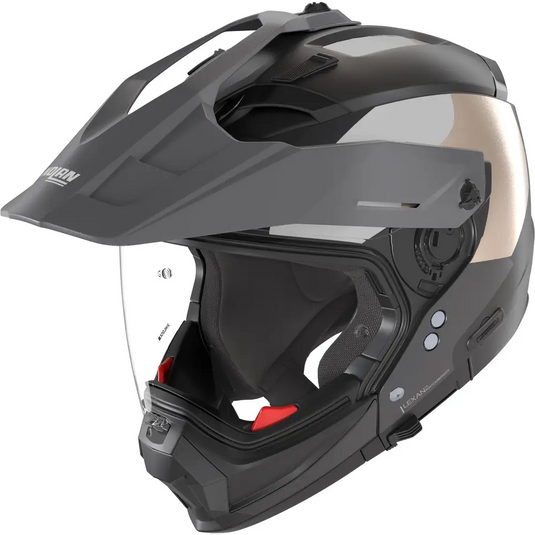 Casco Nolan N70-2 X Selvado 347 Black/Gray/Sabbia