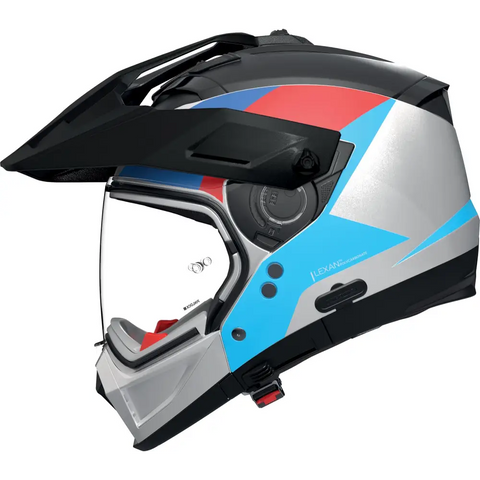 Casco Nolan N70-2 X Turbine 350 White/Blue/Red