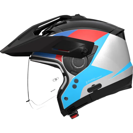 Casco Nolan N70-2 X Turbine 350 White/Blue/Red