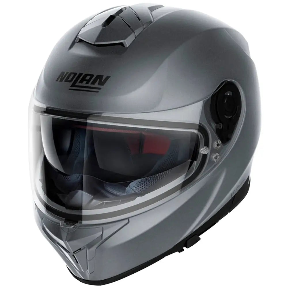 Casco Nolan N80-8 Classic N-Com Flat Vulcan Gray
