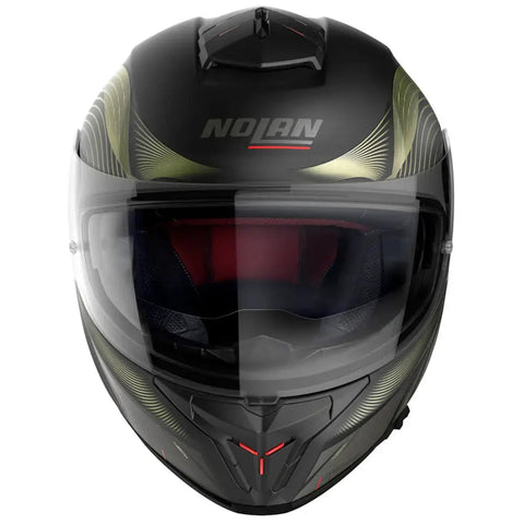 Casco Nolan N80-8 Powerglide N-COM Flat Black/Green