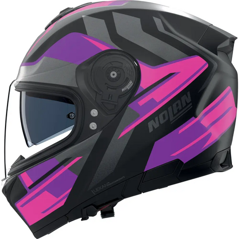 Casco Nolan N80-8 Trittico 357 Black/Fucsia/Anthracite
