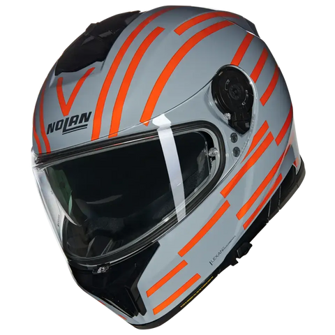 Casco Nolan N80-8 Veloce 349 Black/Grey/Orange