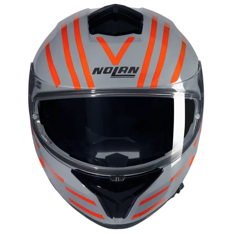 Casco Nolan N80-8 Veloce 349 Black/Grey/Orange