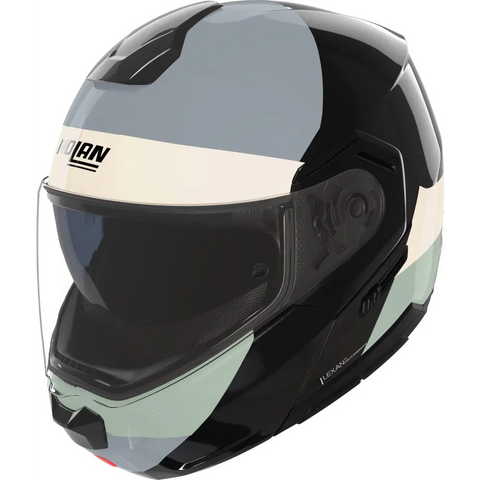 Casco Nolan N90-3 Blocco 354 Black/Avorio/Anthracite