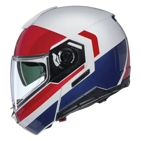 Casco Nolan N90-3 Roboto 345 White/Red/Blue