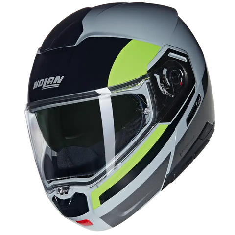 Casco Nolan N90-3 Roboto 346 Grey/Black/Yellow