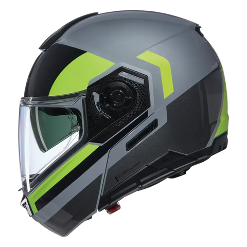 Casco Nolan N90-3 Roboto 346 Grey/Black/Yellow