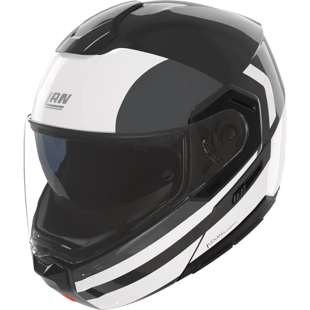 Casco Nolan N90-3 Roboto 348 Black/Silver/Grey