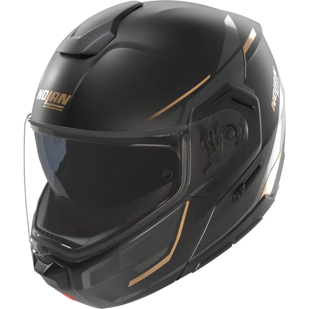 Casco Nolan N90-3 Sincrono 351 Black/Anthracite/Gold
