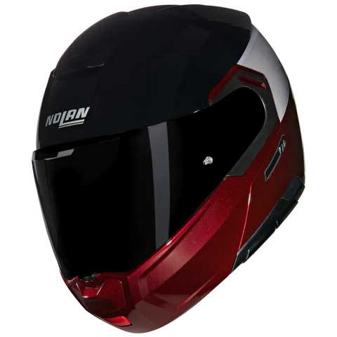 Casco Nolan N90-3 Verniciatura Speciale 344 Black/Visceral Red