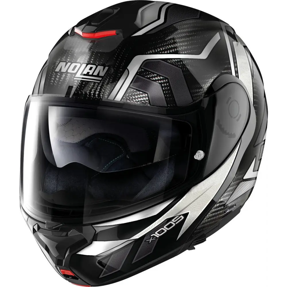 Casco Nolan X-1005 Ultra Carbon Sandglas N-Com Carbon/White/Glossy Black