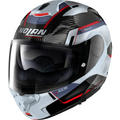 Casco Nolan X-1005 Ultra Carbon Undercover N-Com Carbon/Red/Blue/Zephyr White