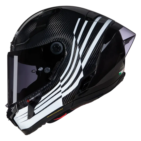 Casco Nolan X-804 RS Ultra Carbon Ala 345 White/Black