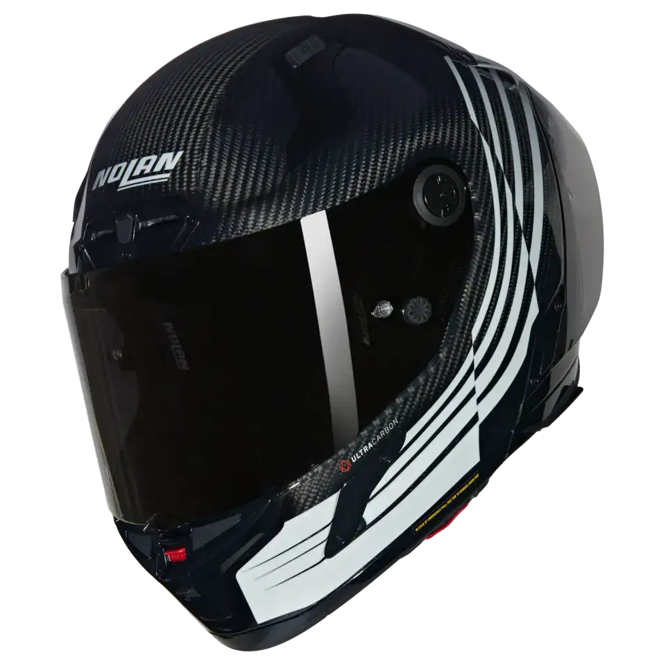 Casco Nolan X-804 RS Ultra Carbon Ala 345 White/Black