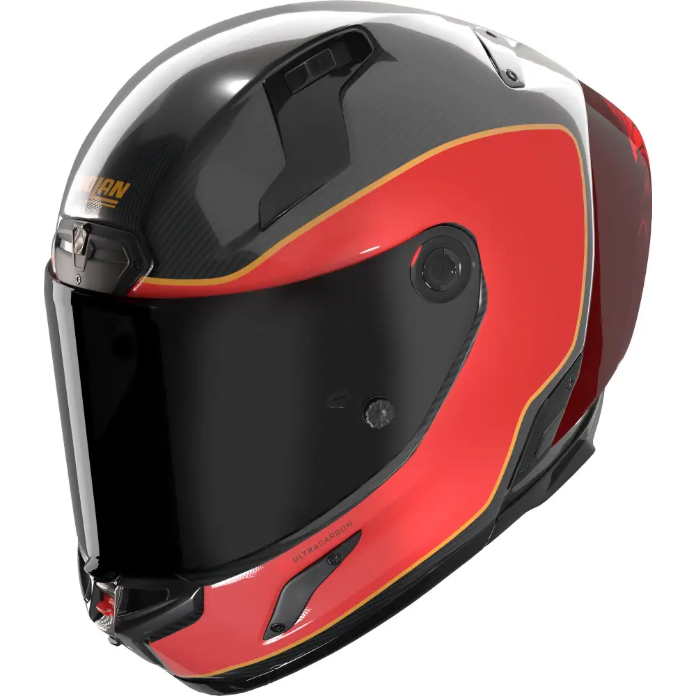 Casco Nolan X-804 RS Ultra Carbon Asso Di Picche 356 Carbon/Red/Sand