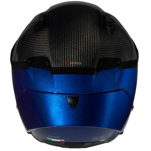 Casco Nolan X-804 RS Ultra Carbon Blocco 348 Visceral Red/Deep Blue/Black
