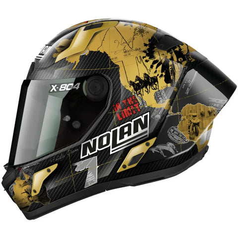 Casco Nolan X-804 RS Ultra Carbon Carlos Checa, Gold