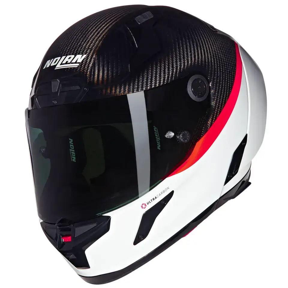 Casco Nolan X-804 RS Ultra Carbon D.O.C. 346 Carbon/White