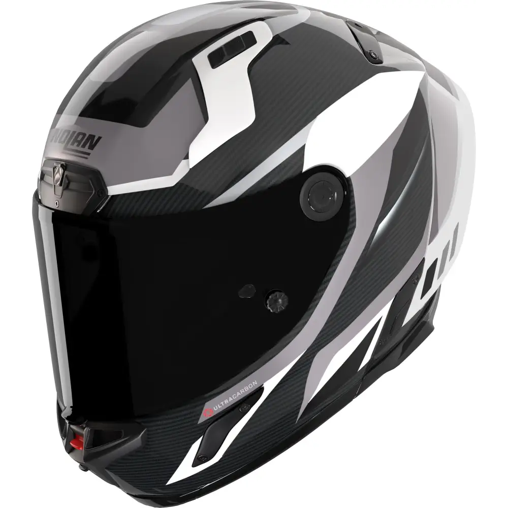 Casco Nolan X-804 RS Ultra Carbon Lesmo 363 Carbon/White/Black/Gray