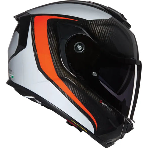Casco Nolan X-903 Ultra Carbon Intrigo 344 Grey/Orange