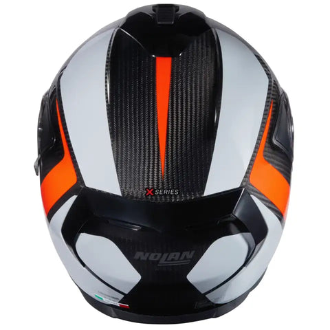 Casco Nolan X-903 Ultra Carbon Intrigo 344 Grey/Orange