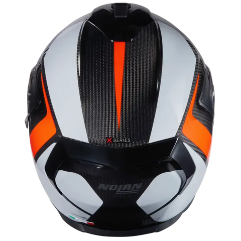 Casco Nolan X-903 Ultra Carbon Intrigo 344 Grey/Orange