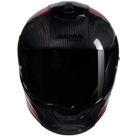 Casco Nolan X-903 Ultra Carbon Intrigo 345 Red/White