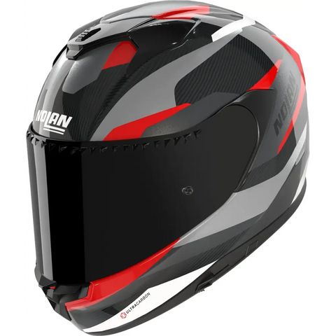 Casco Nolan X-904 Ultra Carbon Calibro 345 Anthracite/Red