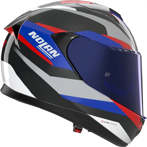 Casco Nolan X-904 Ultra Carbon Calibro 347 Anthracite/Blue/Red