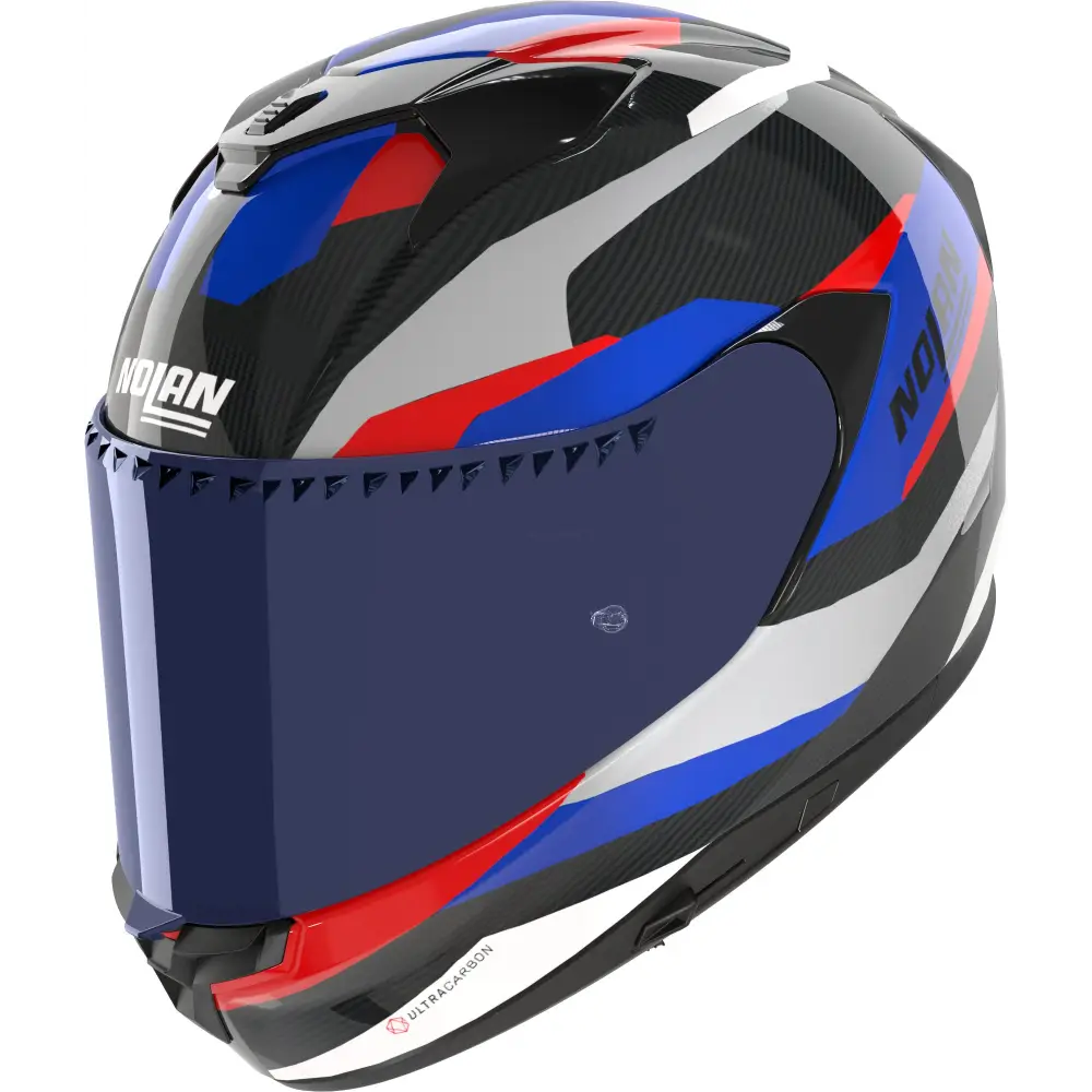 Casco Nolan X-904 Ultra Carbon Calibro 347 Anthracite/Blue/Red