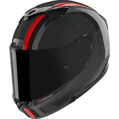Casco Nolan X-904 Ultra Carbon Gemini 352 Black/Red