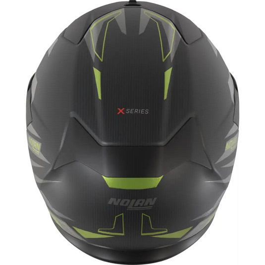 Casco Nolan X-904 Ultra Carbon Rombo 349 Anthracite/Green