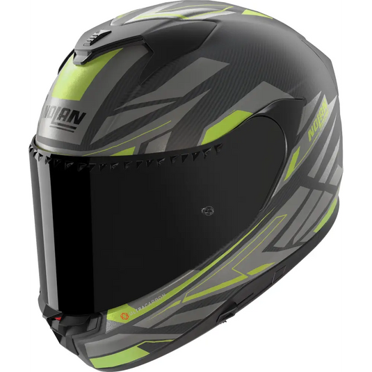 Casco Nolan X-904 Ultra Carbon Rombo 349 Anthracite/Green
