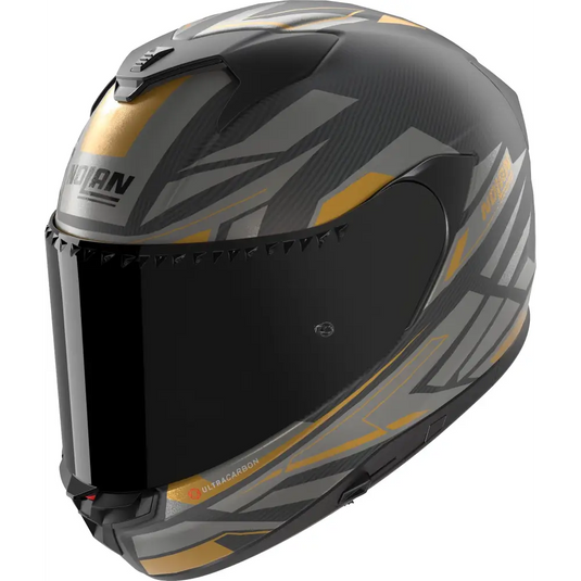 Casco Nolan X-904 Ultra Carbon Rombo 350 Anthracite/Gold