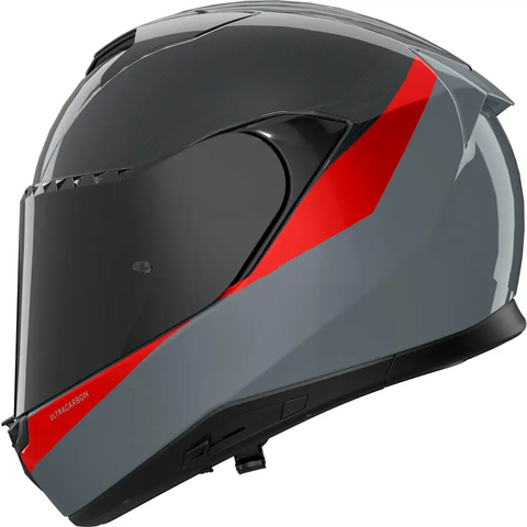 Casco Nolan X-904 Ultra Carbon Verniciatura Speciale 344 Grey/Red